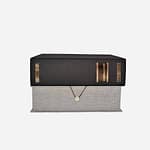 Κουτί αρχείου πανόδετο ίσια ράχη με κουμπί